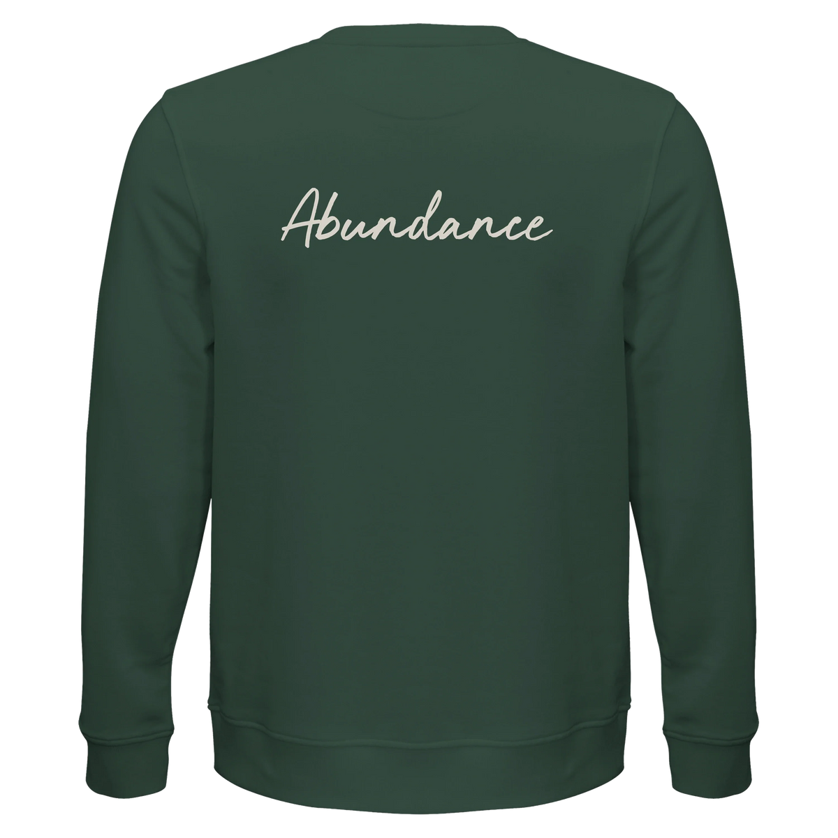 Abundance - "Vibe of Life" Sweatshirt Bottle Green 2