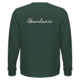 Abundance - "Vibe of Life" Sweatshirt Bottle Green 2