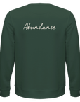 Abundance - "Vibe of Life" Sweatshirt Bottle Green 2