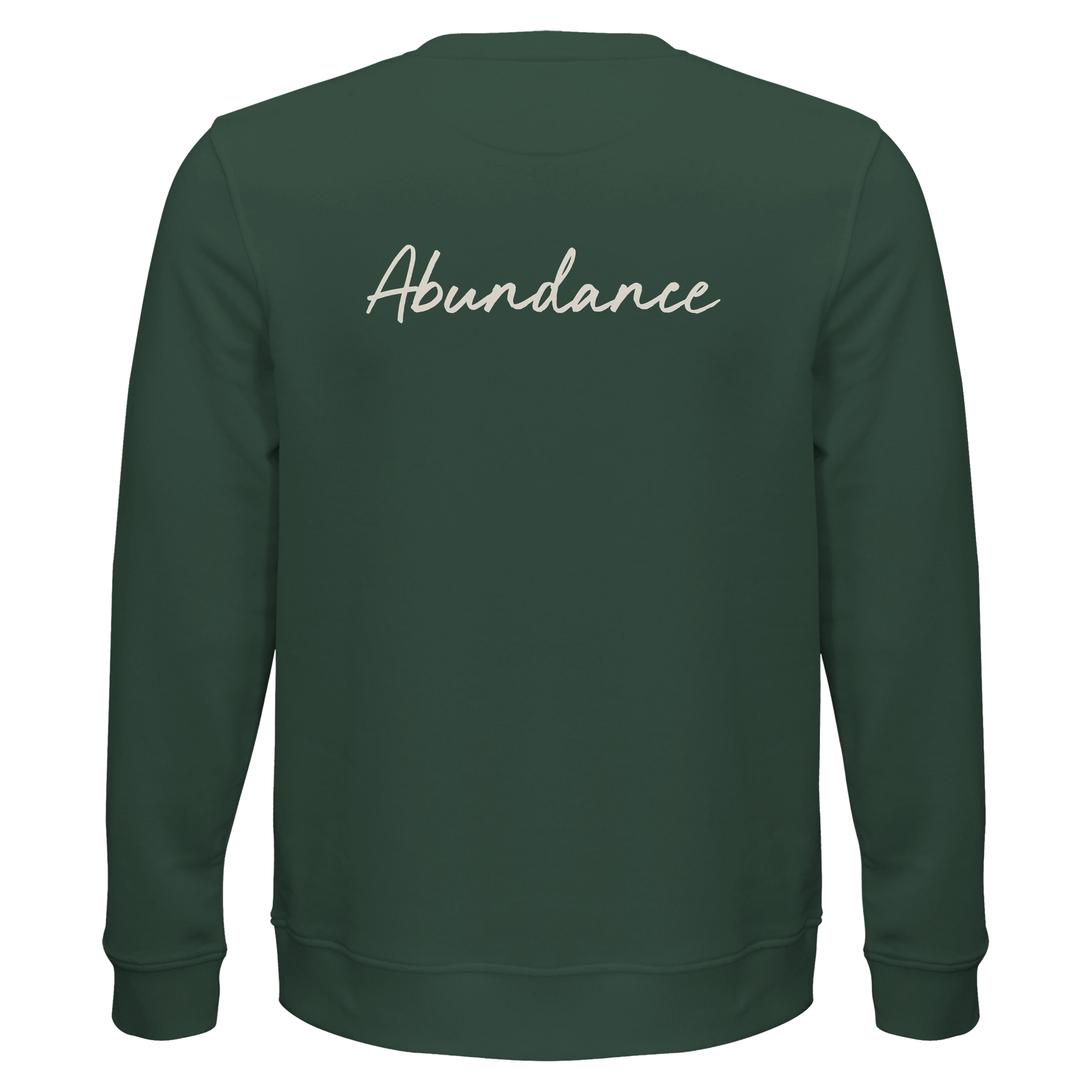 Abundance - "Vibe of Life" Sweatshirt Bottle Green 2