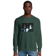 Abundance - "Vibe of Life" Sweatshirt Bottle Green 3
