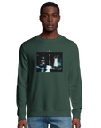 Abundance - "Vibe of Life" Sweatshirt Bottle Green 3