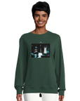 Abundance - "Vibe of Life" Sweatshirt Bottle Green 5