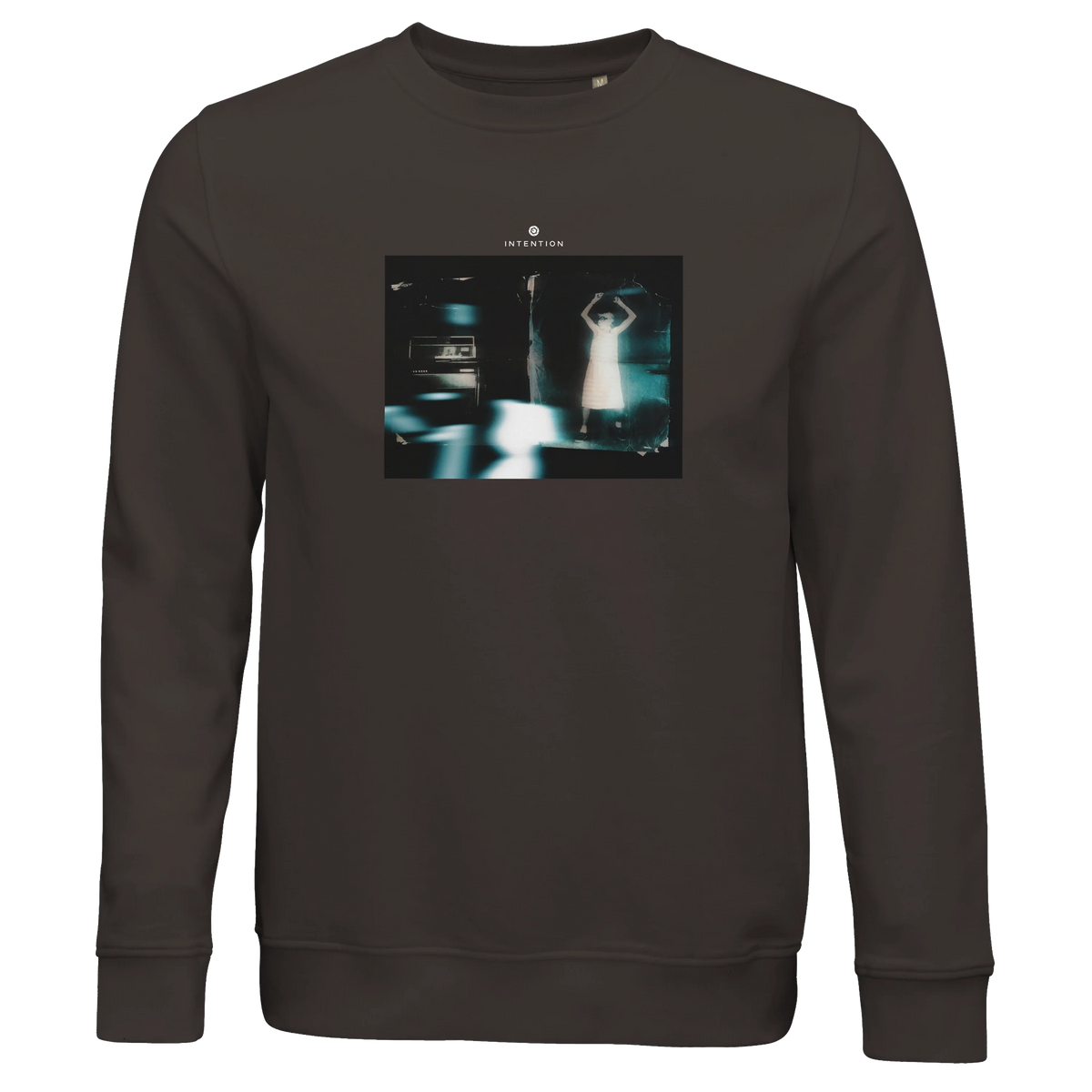 Abundance - "Vibe of Life" Sweatshirt deep charcoal grey 1