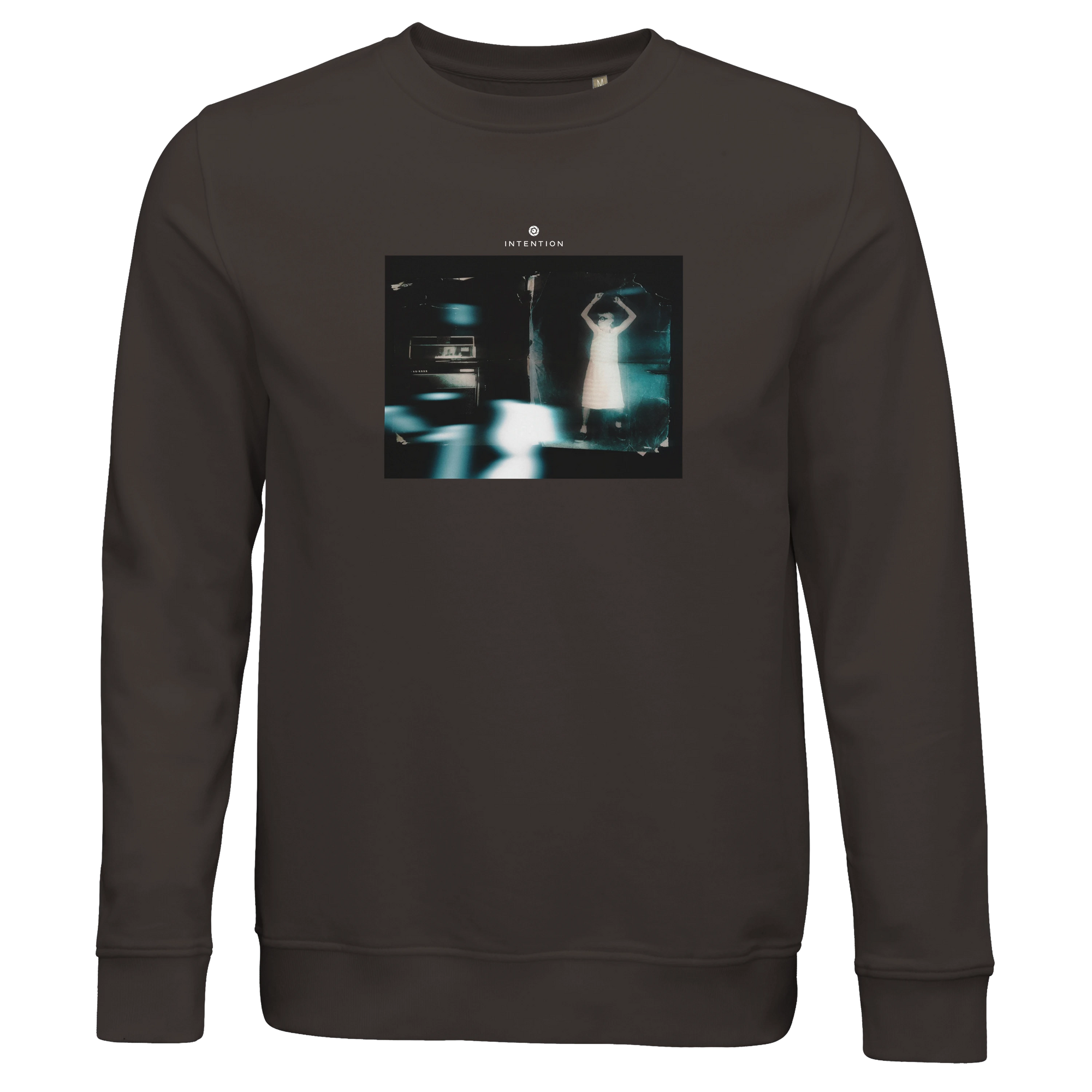 Abundance - "Vibe of Life" Sweatshirt deep charcoal grey 1