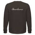 Abundance - "Vibe of Life" Sweatshirt deep charcoal grey 2