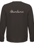 Abundance - "Vibe of Life" Sweatshirt deep charcoal grey 2