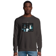 Abundance - "Vibe of Life" Sweatshirt deep charcoal grey 3