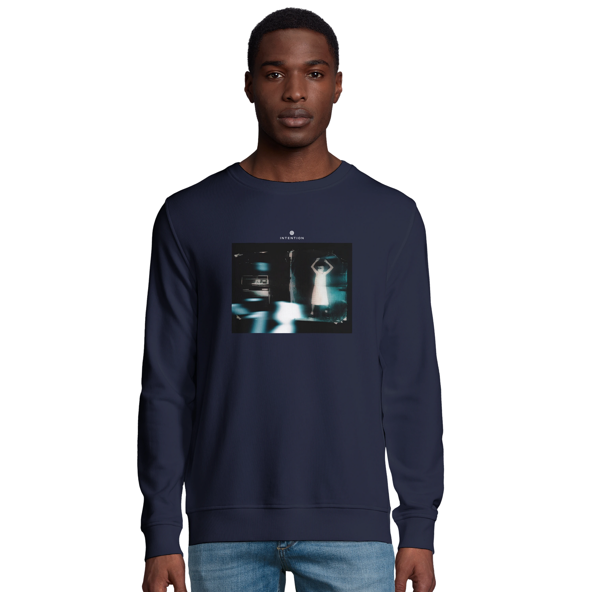 Abundance - "Vibe of Life" Sweatshirt French Navy 3