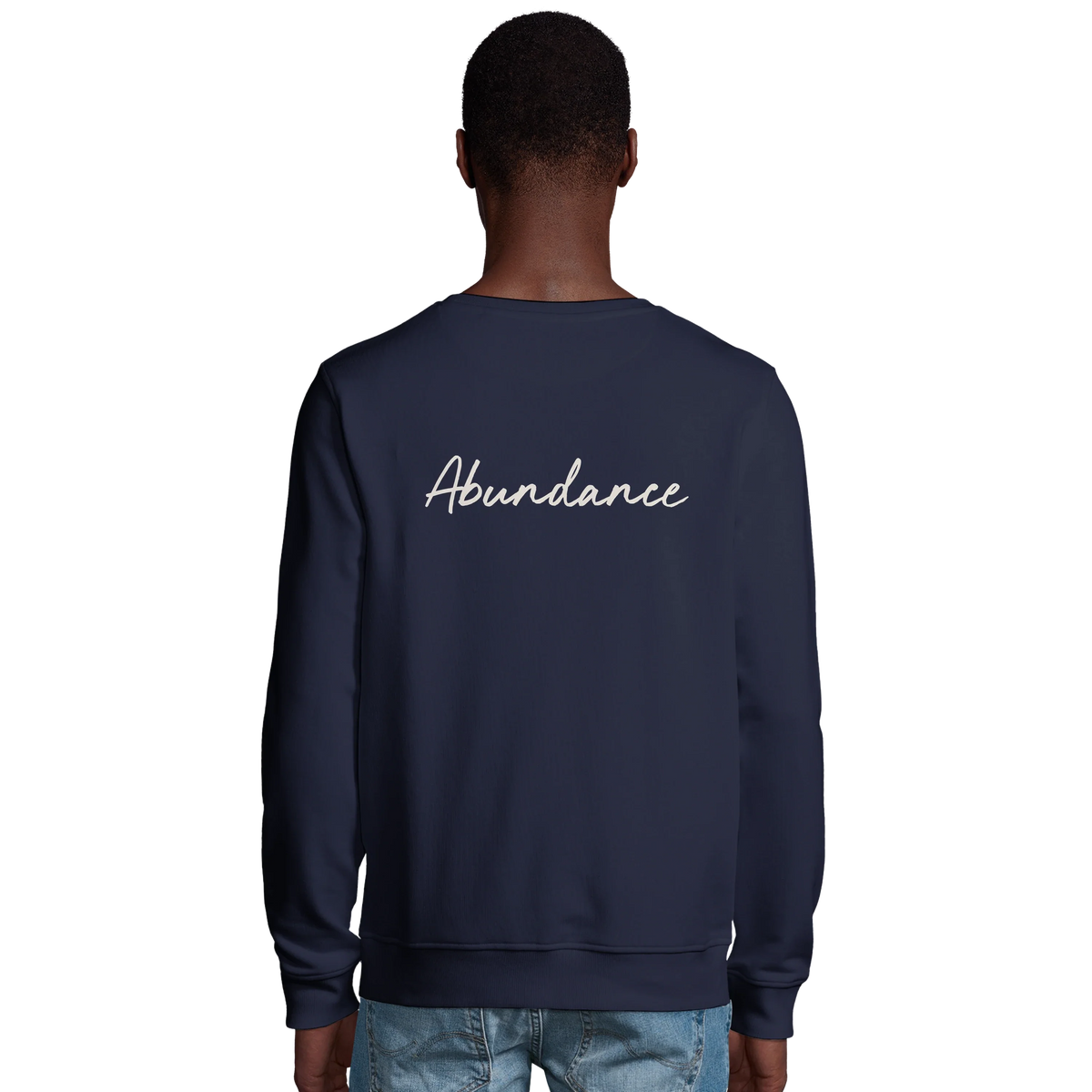Abundance - "Vibe of Life" Sweatshirt French Navy 4