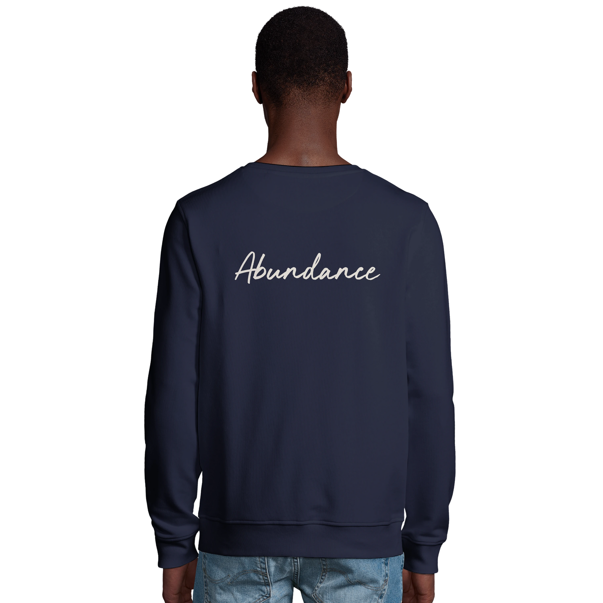Abundance - "Vibe of Life" Sweatshirt French Navy 4