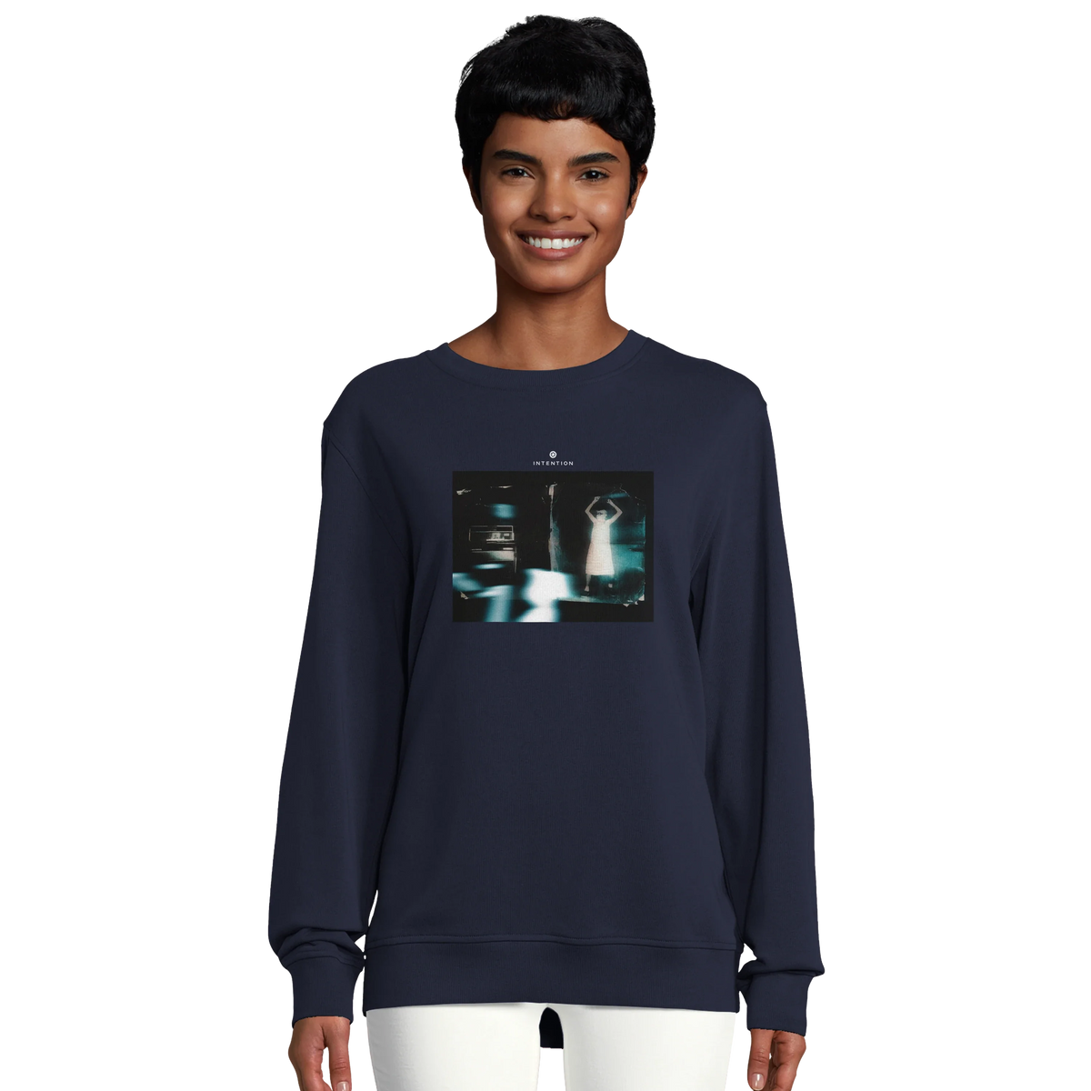 Abundance - "Vibe of Life" Sweatshirt French Navy 5
