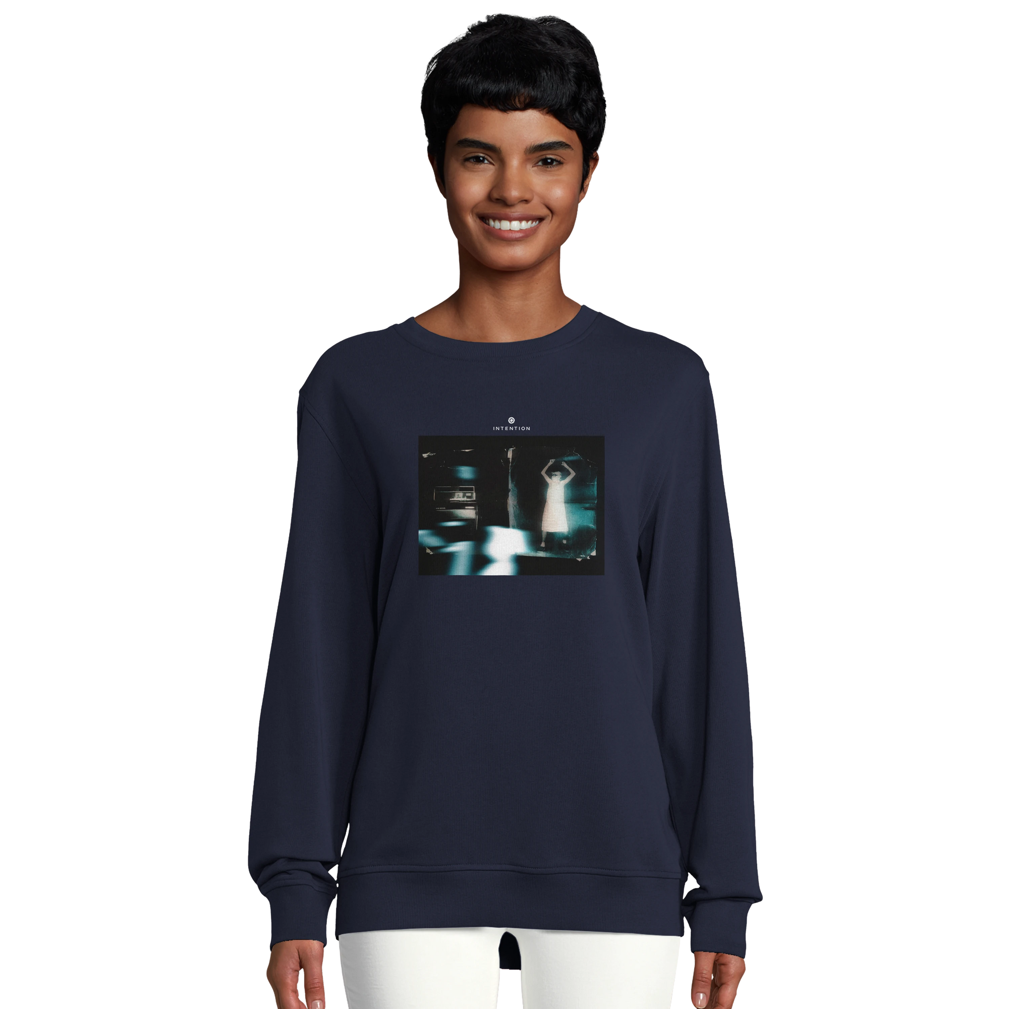 Abundance - "Vibe of Life" Sweatshirt French Navy 5