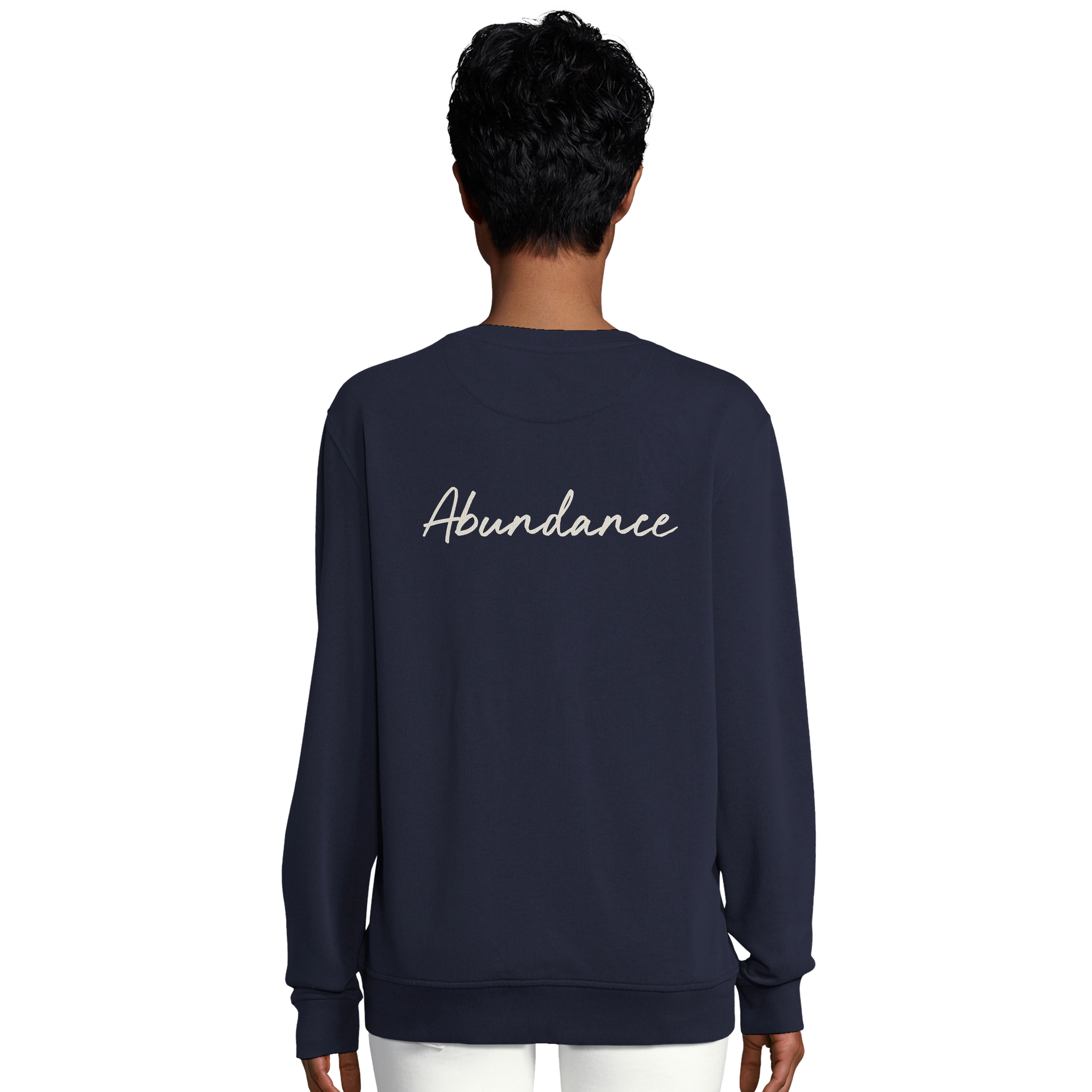 Abundance - "Vibe of Life" Sweatshirt French Navy 6
