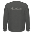Abundance - "Vibe of Life" Sweatshirt Grey Melange 2