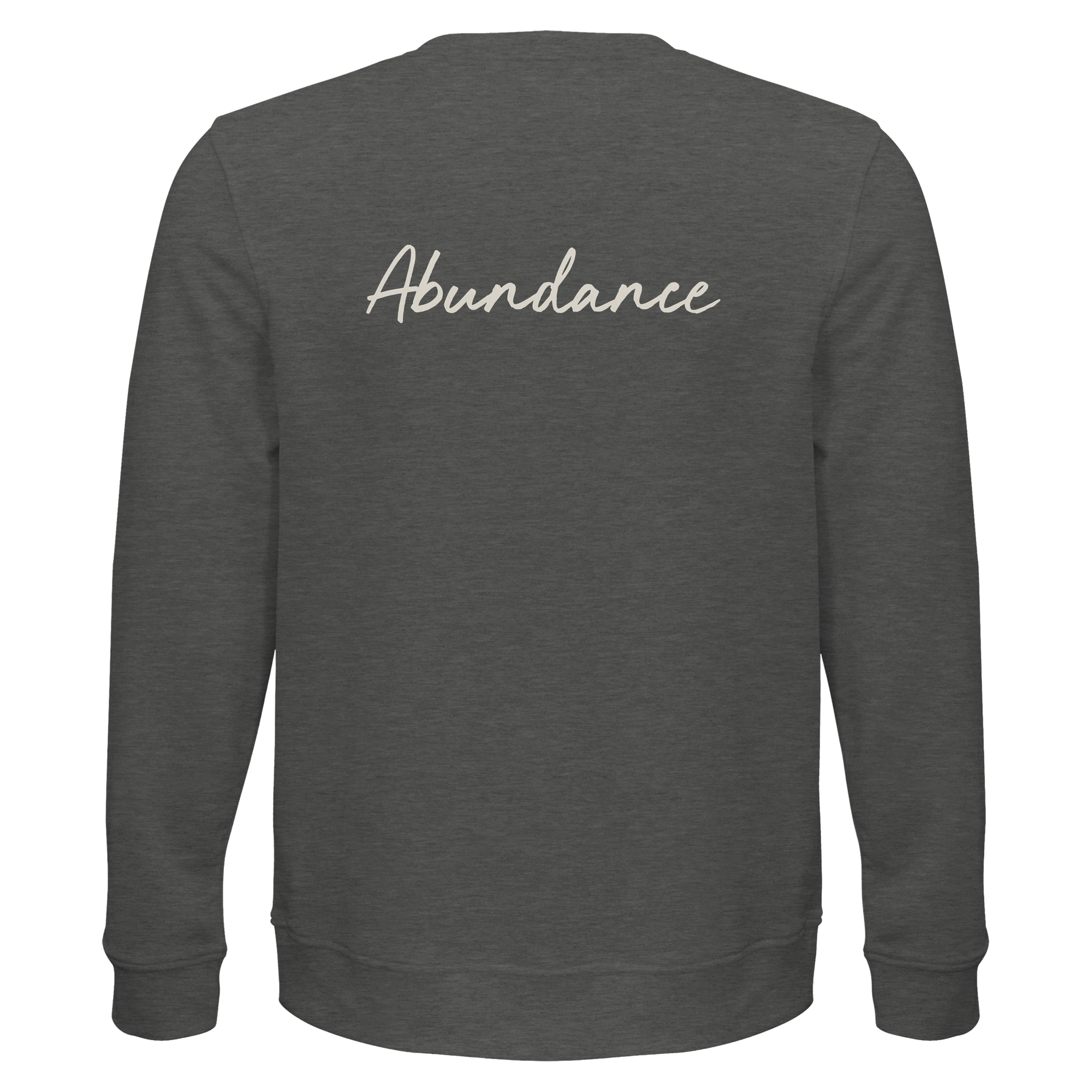 Abundance - "Vibe of Life" Sweatshirt Grey Melange 2