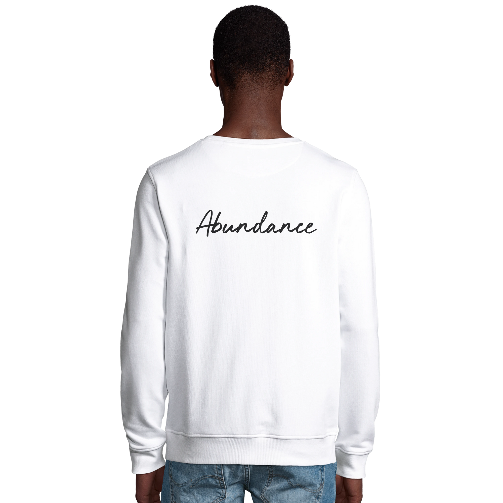 Abundance - "Vibe of Life" Sweatshirt White 4