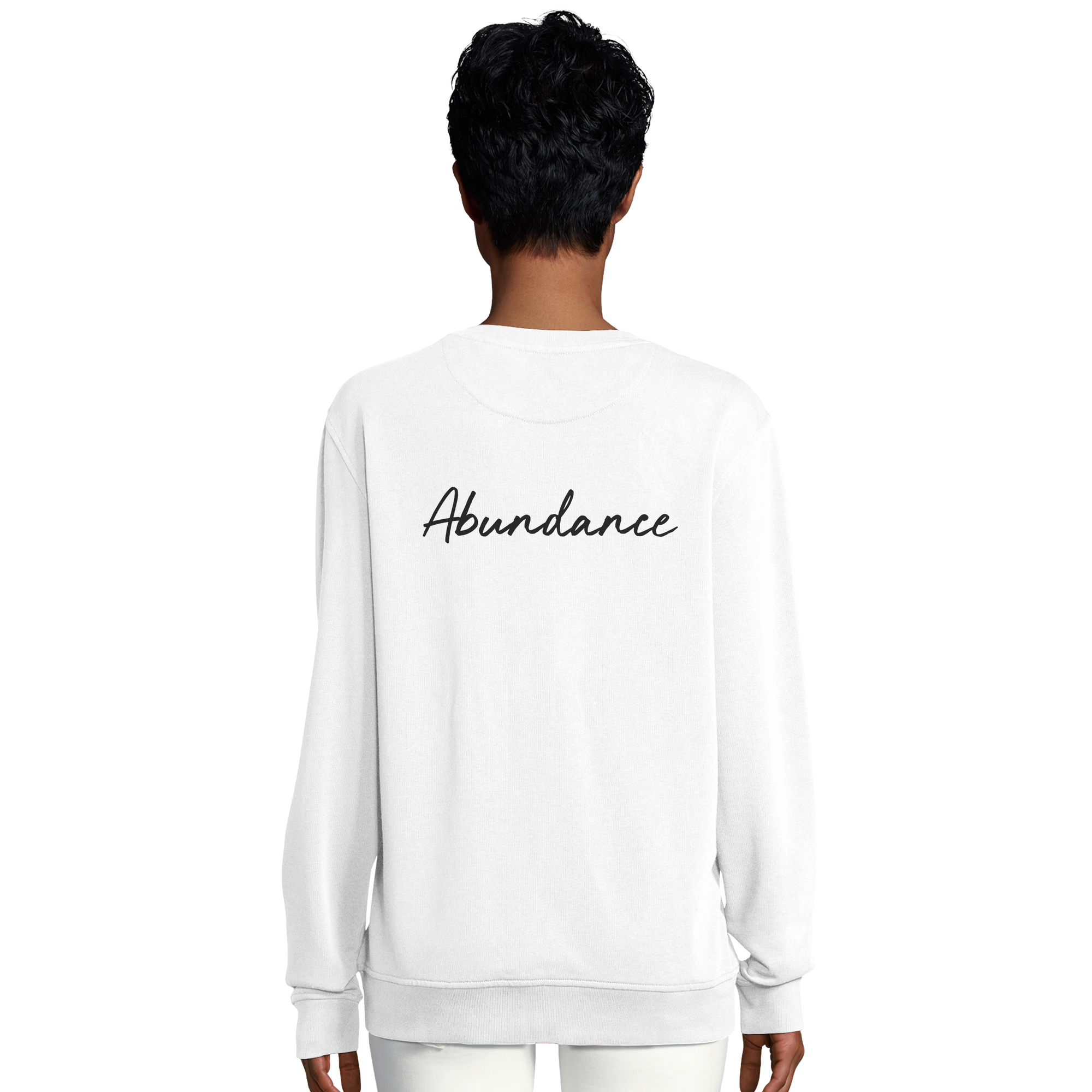 Abundance - "Vibe of Life" Sweatshirt White 6