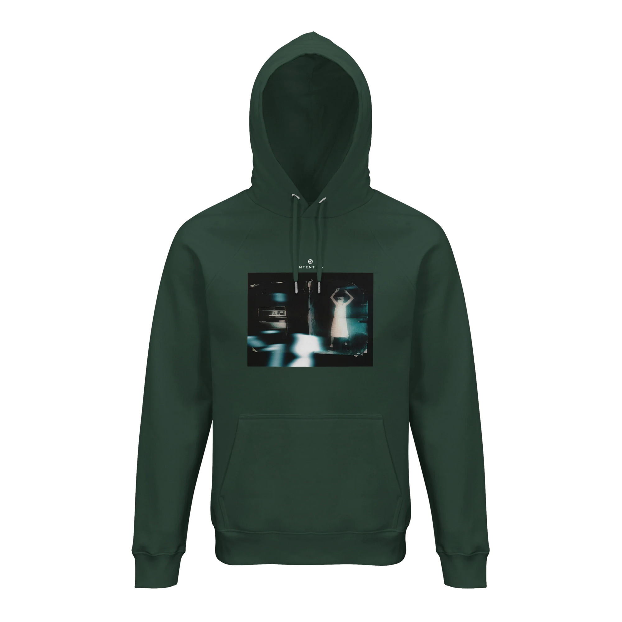 Abundance - "Vibe of Life" Hoodie Bottle Green 1