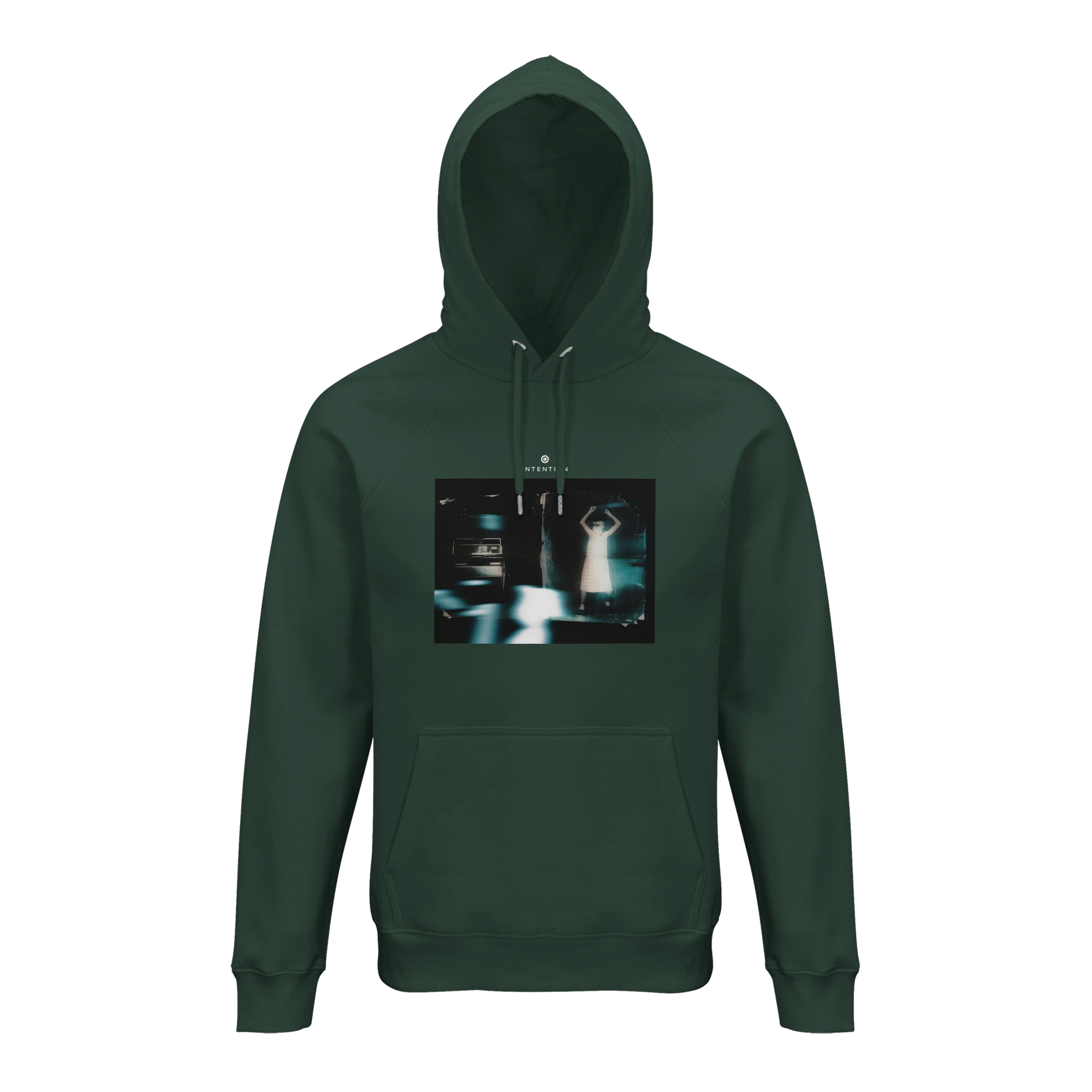 Abundance - "Vibe of Life" Hoodie Bottle Green 1
