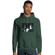 Abundance - "Vibe of Life" Hoodie Bottle Green 3