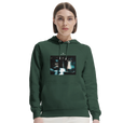 Abundance - "Vibe of Life" Hoodie Bottle Green 5