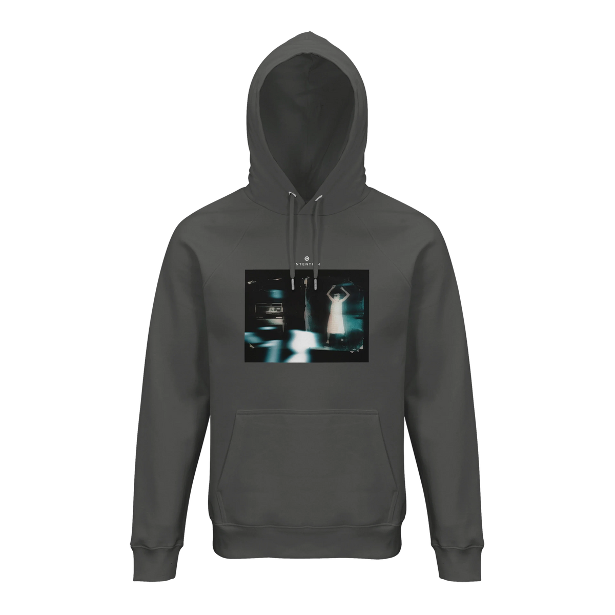 Abundance - "Vibe of Life" Hoodie charcoal melange 1