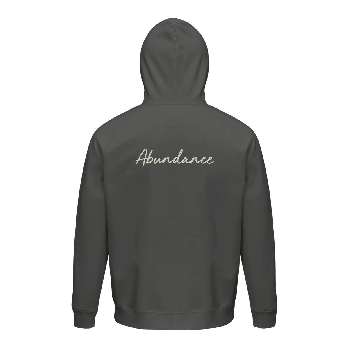 Abundance - "Vibe of Life" Hoodie charcoal melange 2