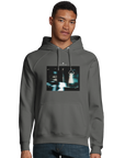 Abundance - "Vibe of Life" Hoodie charcoal melange 3