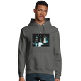 Abundance - "Vibe of Life" Hoodie charcoal melange 3