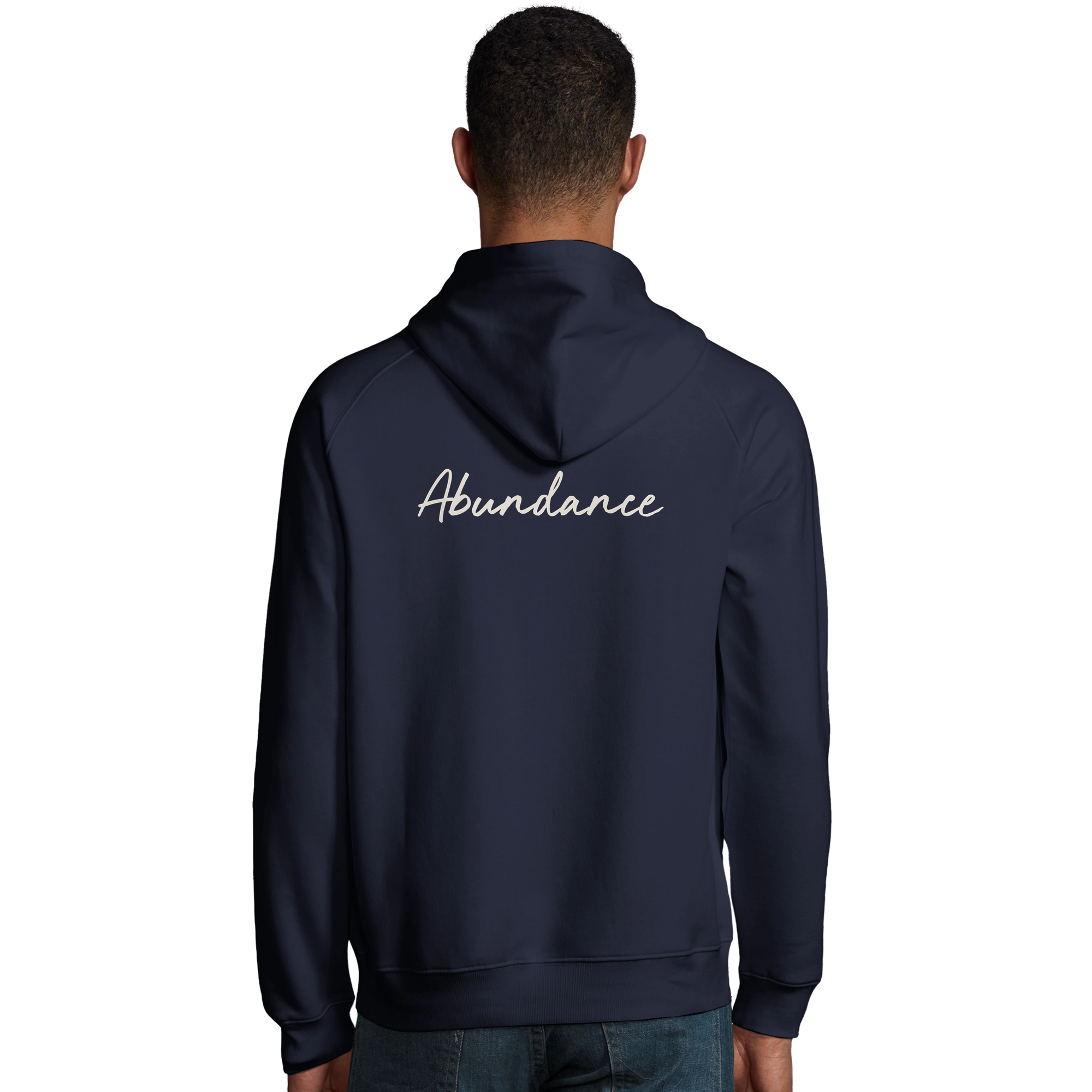 Abundance - "Vibe of Life" Hoodie French Navy 4