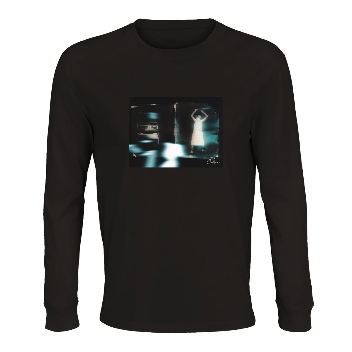Abundance - "Vibe of Life" Long sleeve Deep Black 1