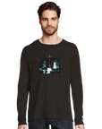 Abundance - "Vibe of Life" Long sleeve Deep Black 3