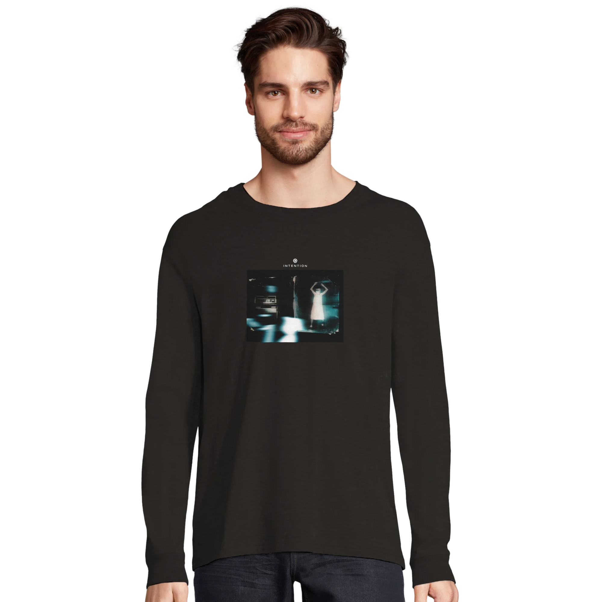 Abundance - "Vibe of Life" Long sleeve Deep Black 3