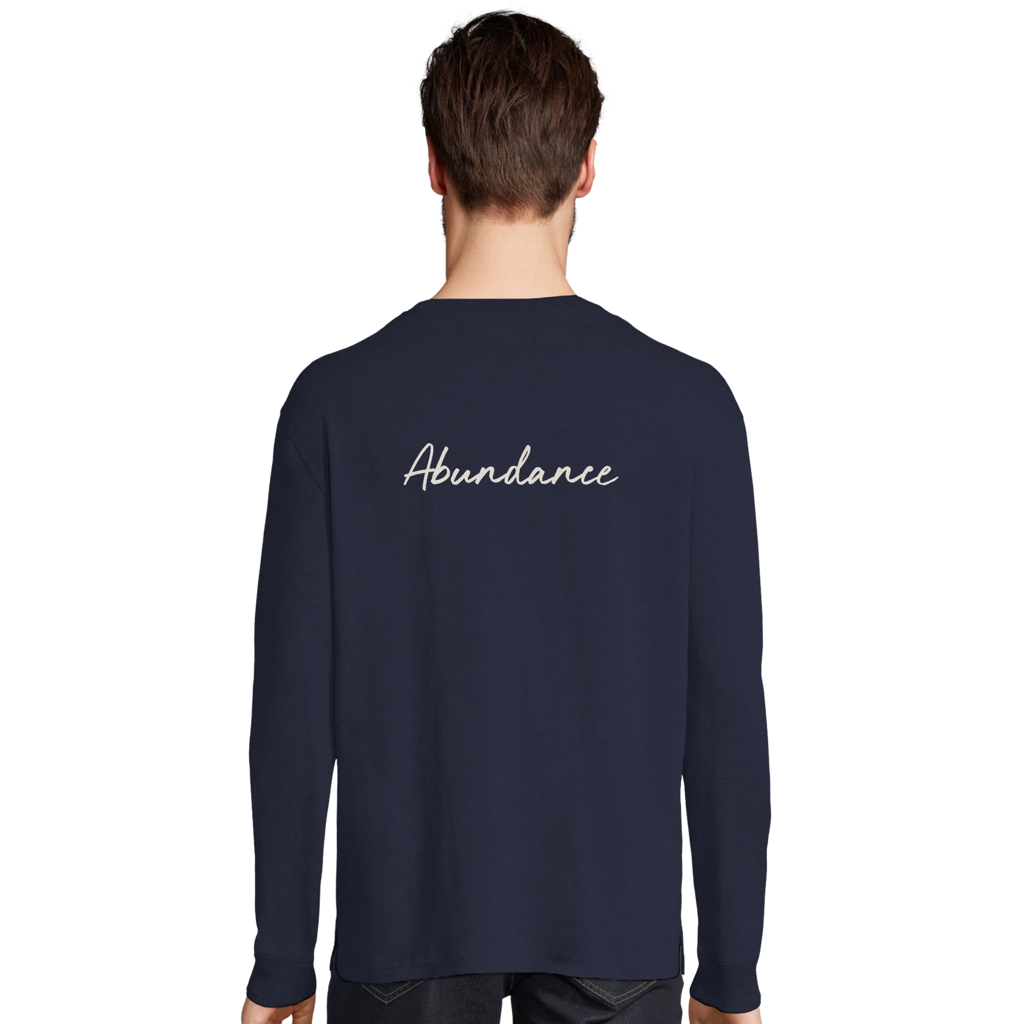 Abundance - "Vibe of Life" Long sleeve French Navy 4