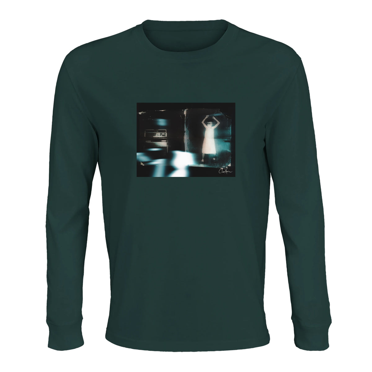 Abundance - "Vibe of Life" Long sleeve green empire 1