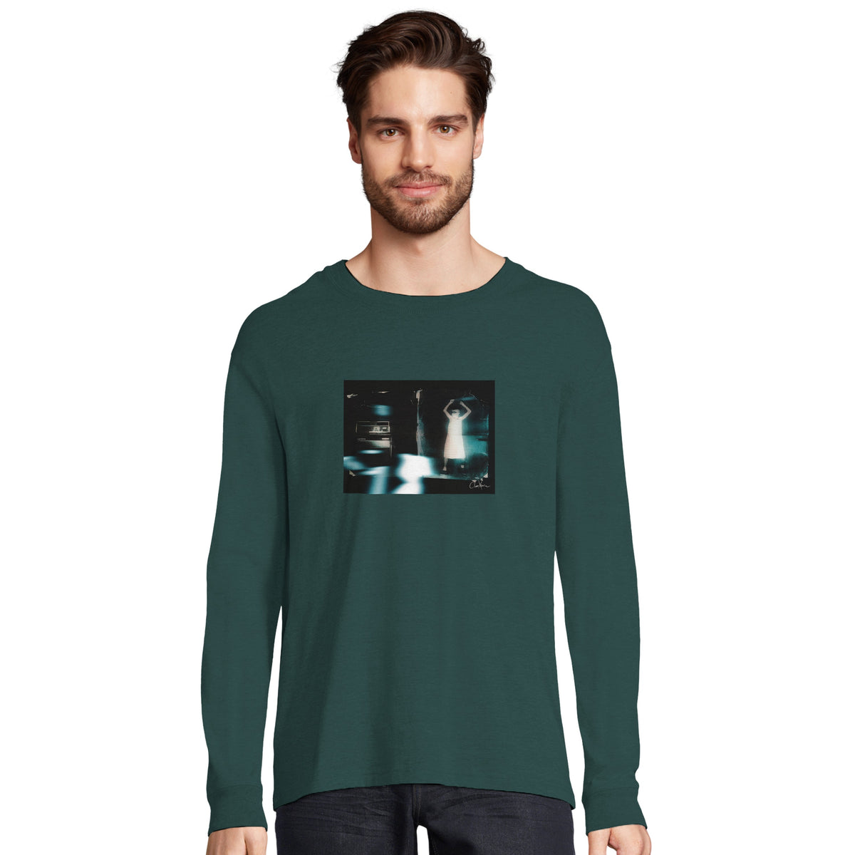 Abundance - "Vibe of Life" Long sleeve green empire 3