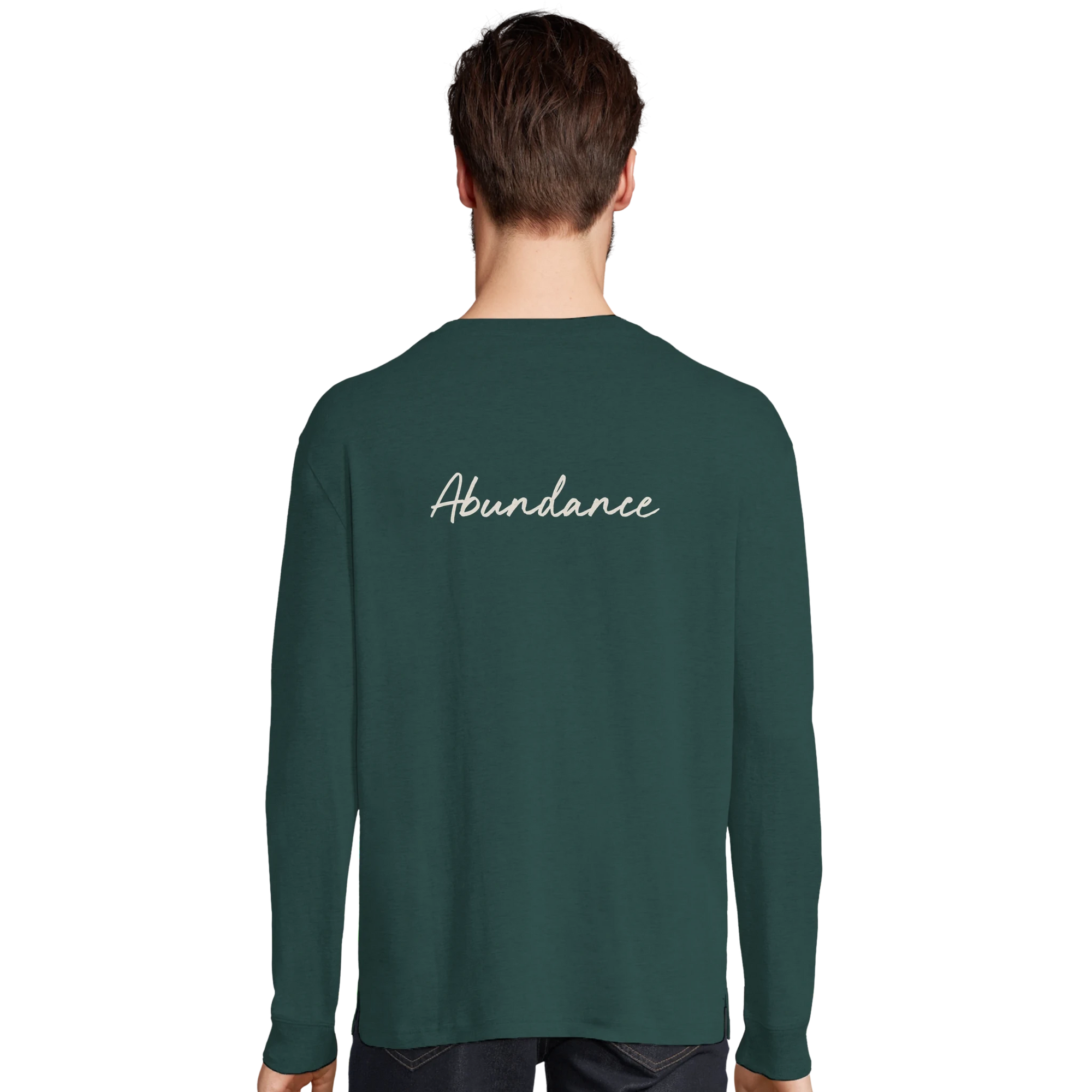 Abundance - "Vibe of Life" Long sleeve green empire 5