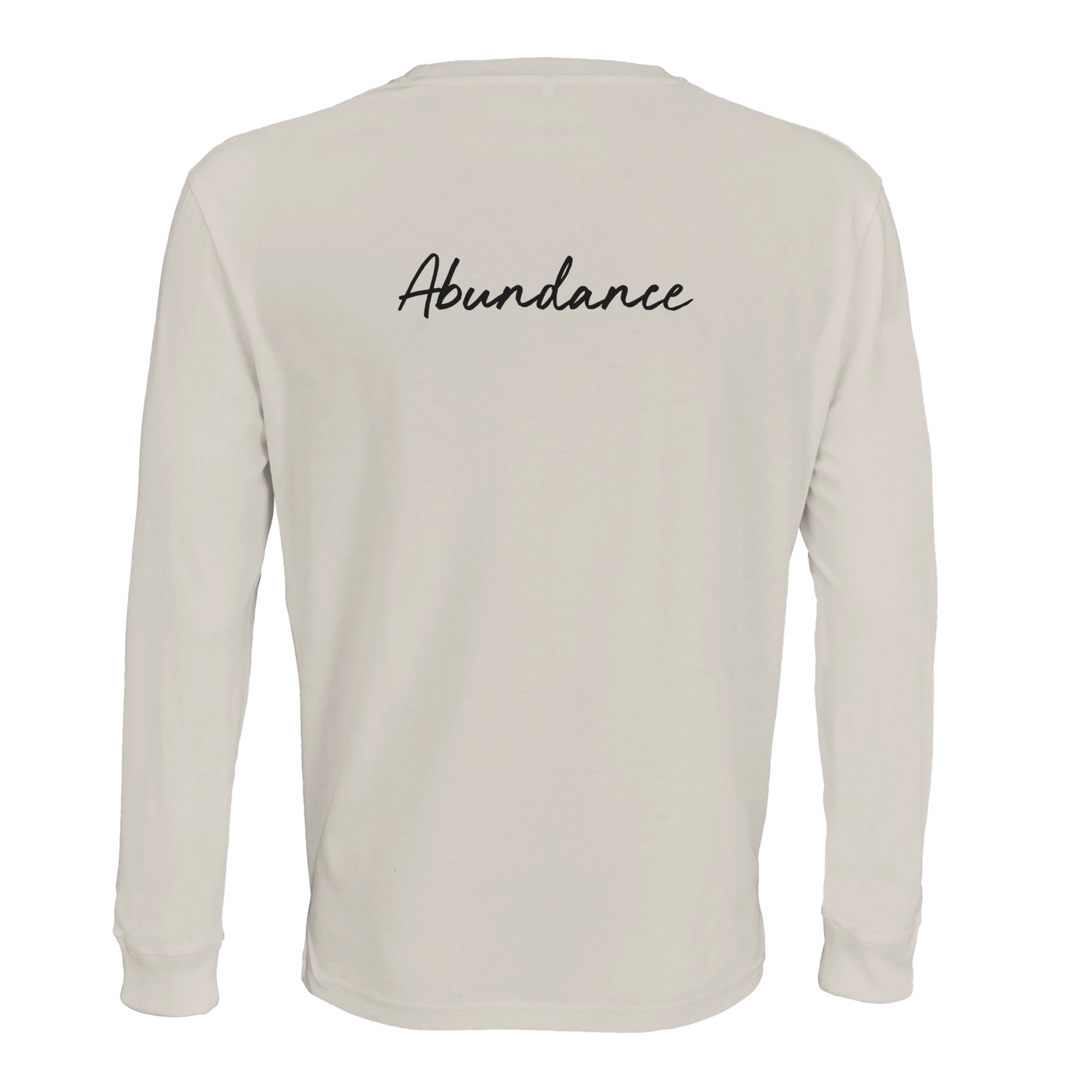Abundance - "Vibe of Life" Long sleeve Off White 2