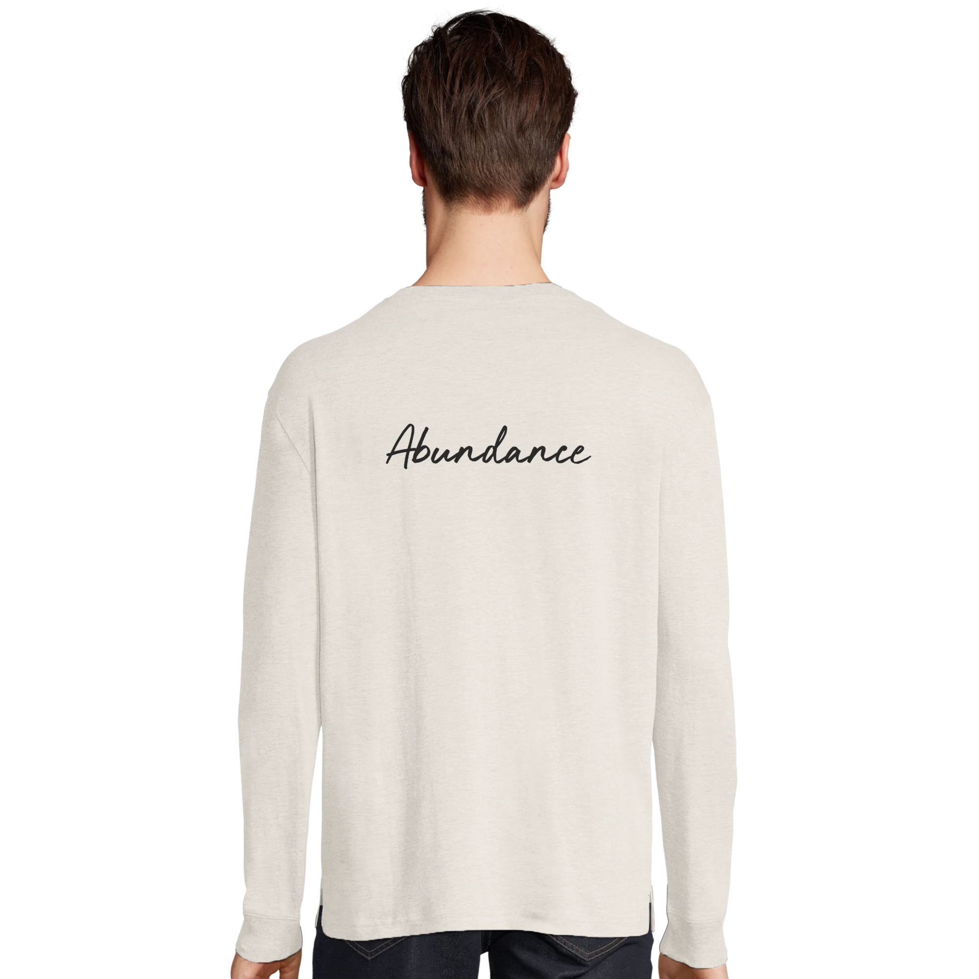 Abundance - "Vibe of Life" Long sleeve Off White 4