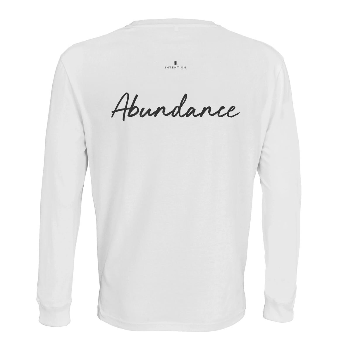Abundance - "Vibe of Life" Long sleeve White 2