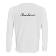 Abundance - "Vibe of Life" Long sleeve White 2