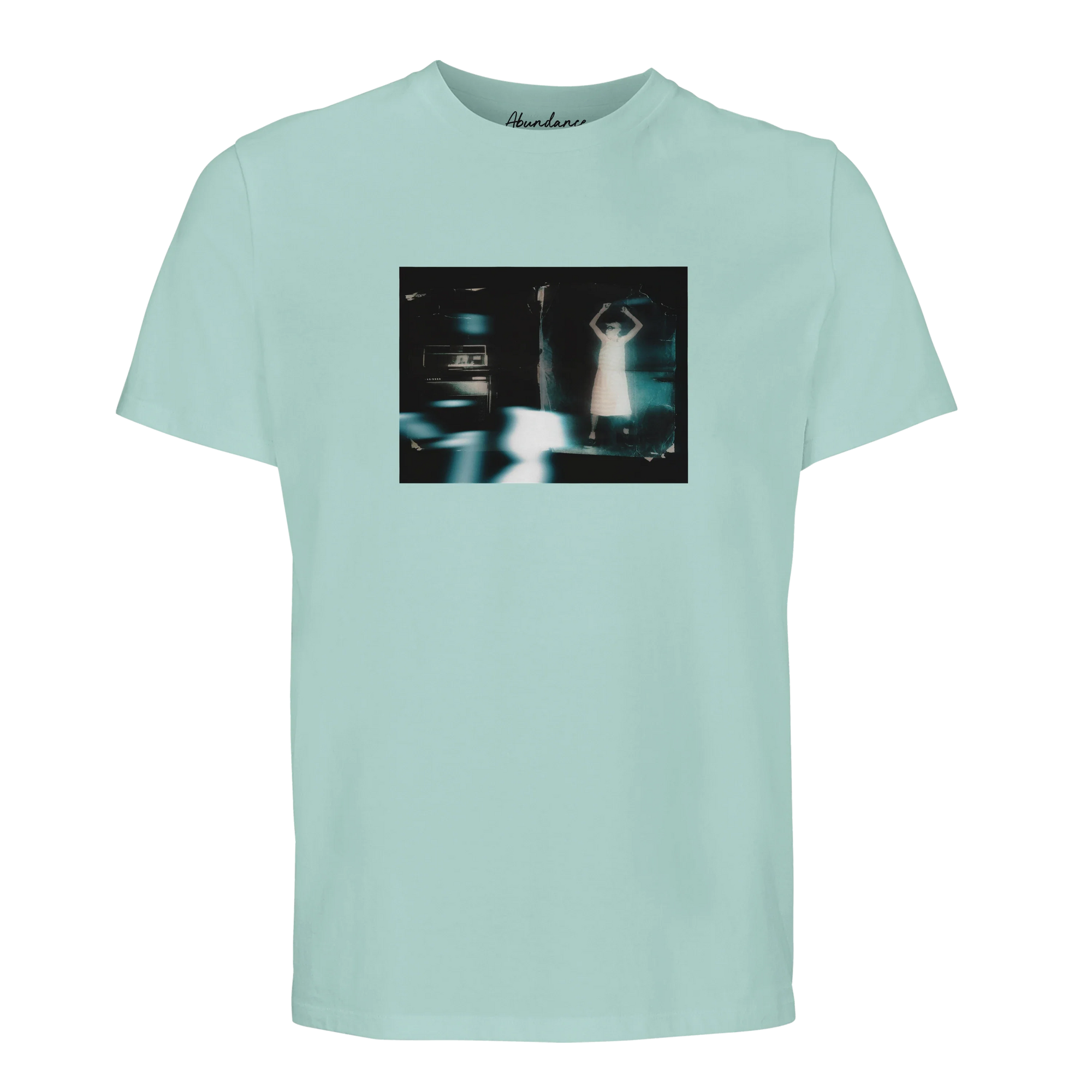Abundance - "Vibe of Life" T-shirt arctic blue 1