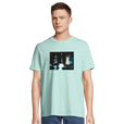 Abundance - "Vibe of Life" T-shirt arctic blue 3