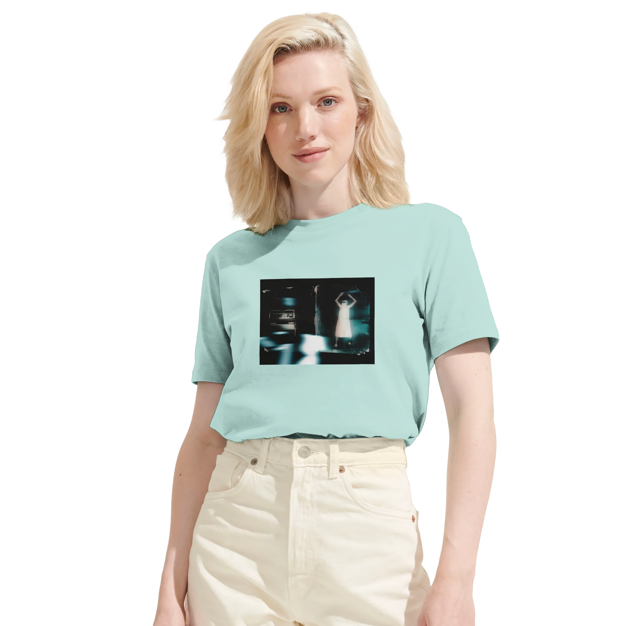 Abundance - "Vibe of Life" T-shirt arctic blue 5
