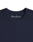 Abundance - "Vibe of Life" T-shirt French Navy 2