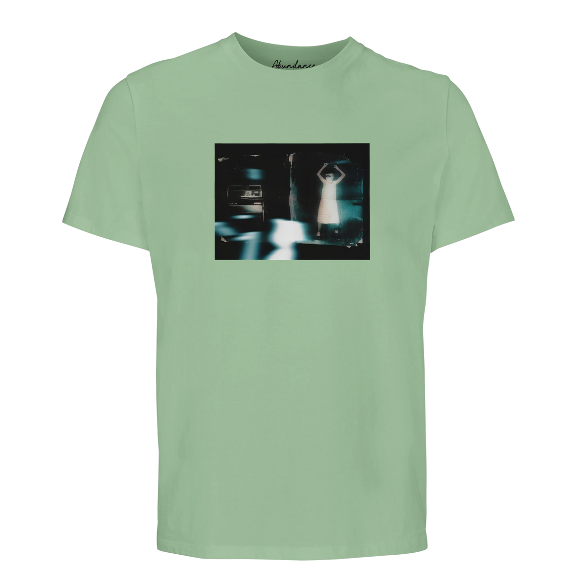 Abundance - "Vibe of Life" T-shirt frozen green 1