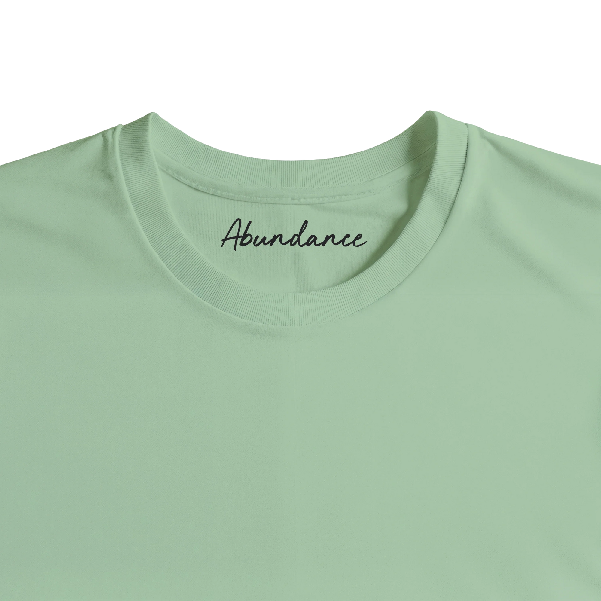 Abundance - "Vibe of Life" T-shirt frozen green 2