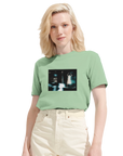 Abundance - "Vibe of Life" T-shirt frozen green 5