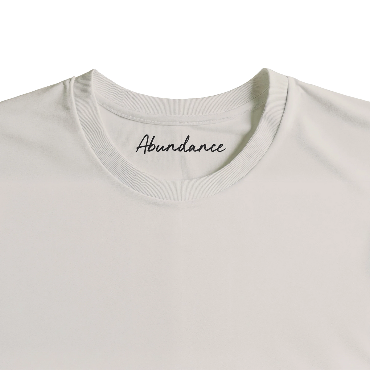 Abundance - "Vibe of Life" T-shirt Off White 2